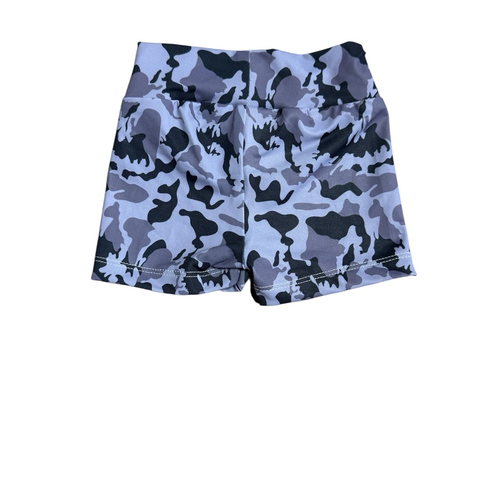 Bailey’s Blossoms | Baby Girl Camo Shorts | 0-3M